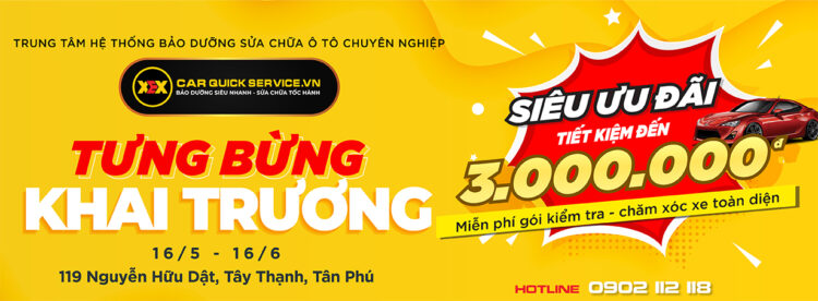 Khai trương Carquickservice