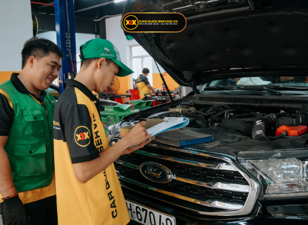 Đặt lịch bảo dưỡng cấp 1 tại CarQuickService