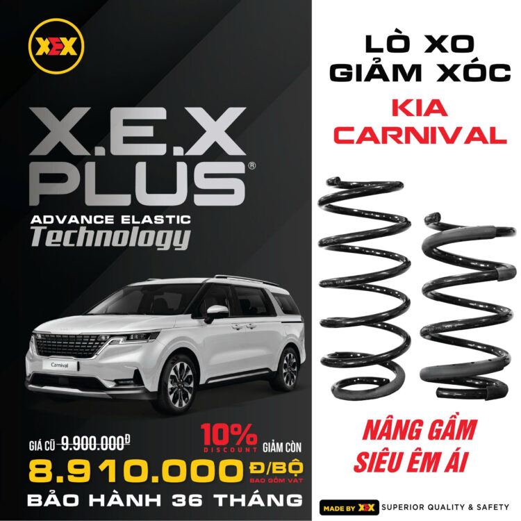 Lò xo giảm xóc KIA Carnival - X.E.X PLUS