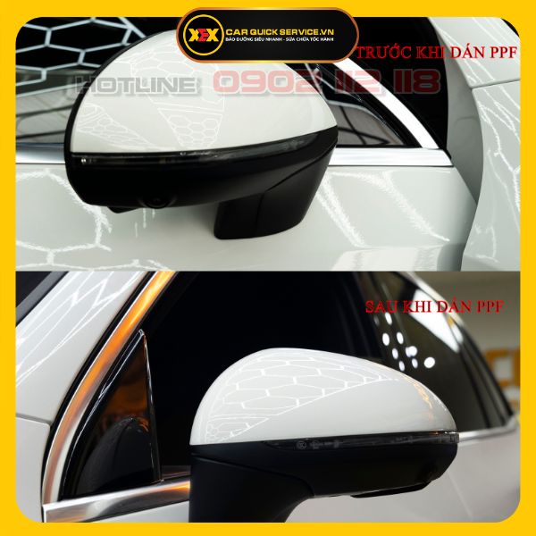 Dán PPF gương chiếu hậu ô tô X-Cool X65 TPU cho SUV