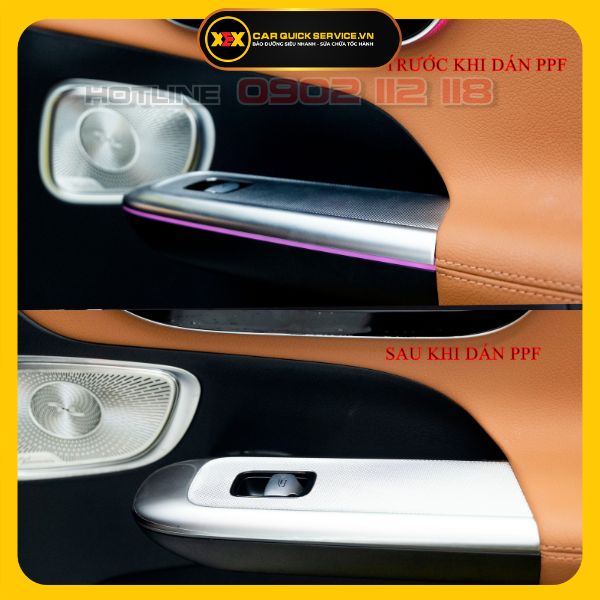 Dán PPF tay nắm cửa ô tô X-Cool X65 TPU cho SUV
