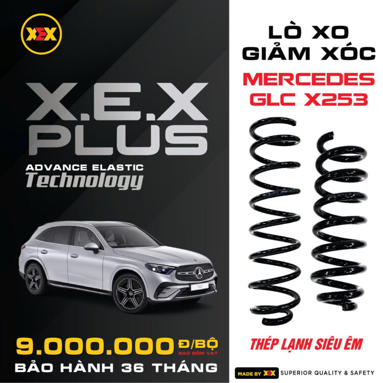 Lò xo giảm xóc Mercedes X253 - X.E.X PLUS