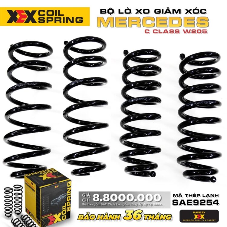 Lò xo giảm xóc Mercedes W205