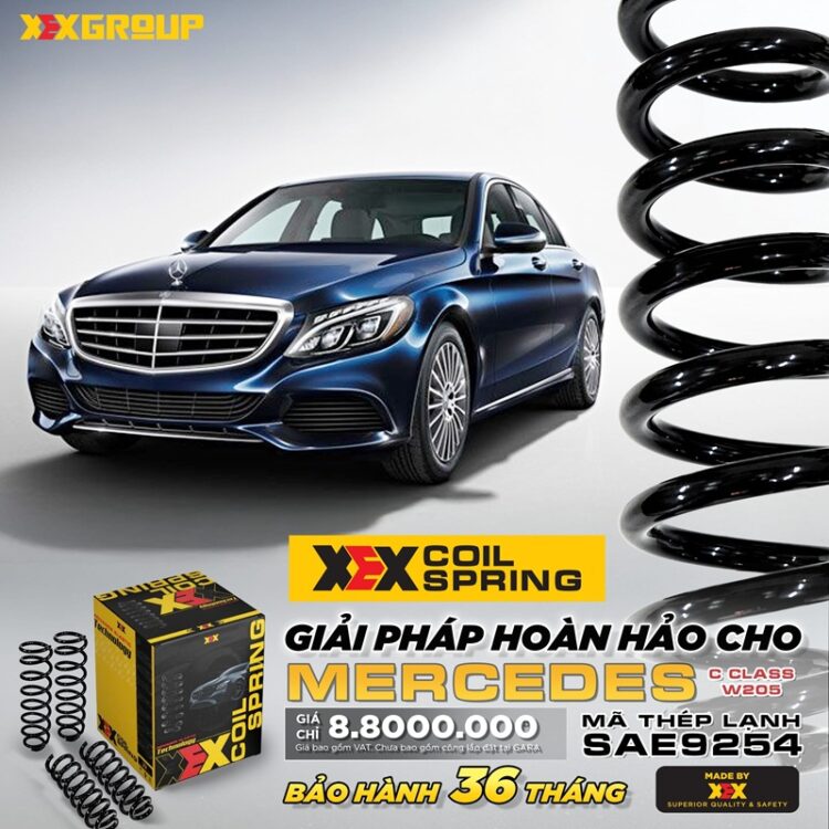 Lò xo giảm xóc Mercedes W205