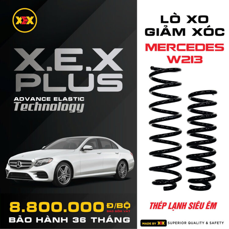 Lò xo giảm xóc Mercedes W213 - X.E.X PLUS