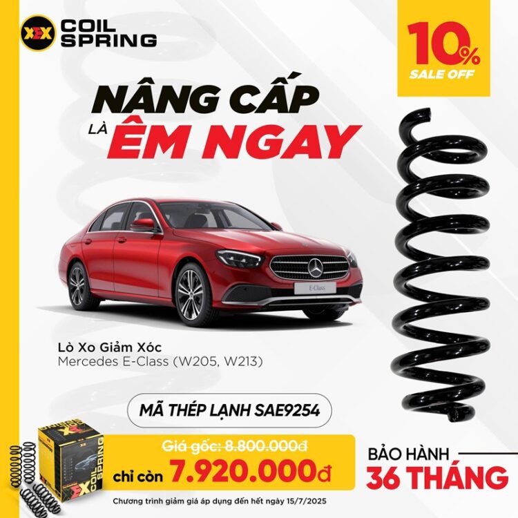 Ưu đãi lò xo giảm xóc Mercedes