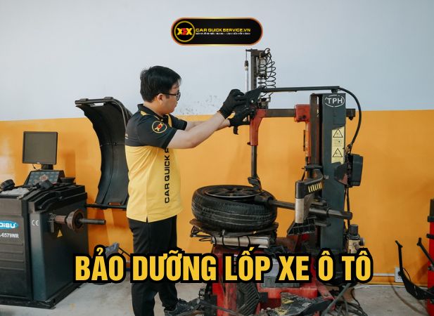 10 cách bảo dưỡng lốp xe ô tô chuyên nghiệp, chuẩn hãng