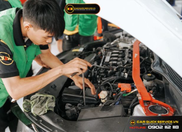Garage bảo dưỡng ắc quy ô tô uy tín, chuyên nghiệp