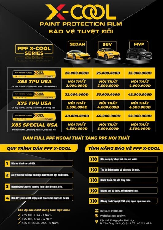 ctkm dán PPF ô tô