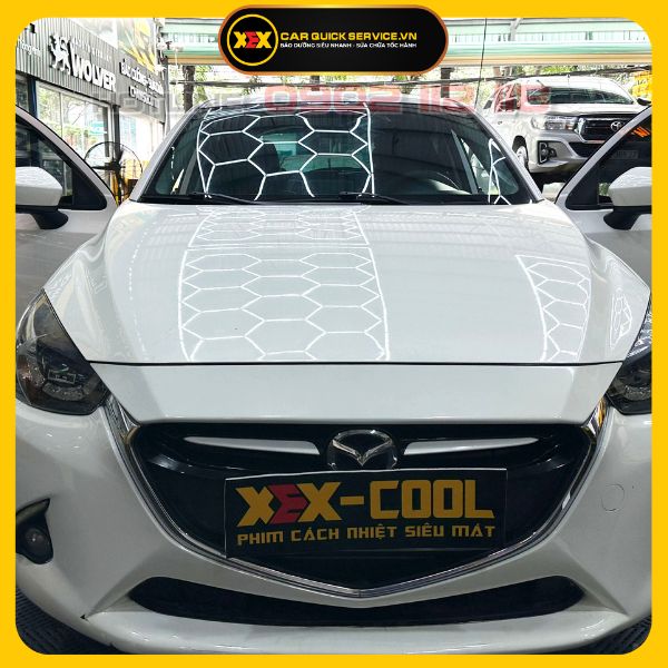 Dán phim siêu cách nhiệt ô tô 7 chỗ XEX-COOL