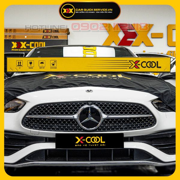 Dán PPF ô tô X-COOL X65 TPU USA dòng Sedan