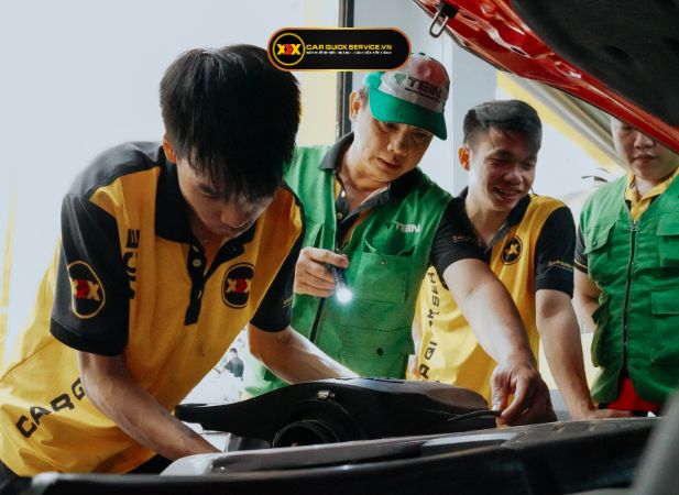 Quy trình bảo dưỡng chuyên nghiệp tại CarQuickService