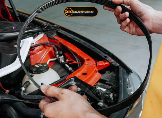 Hình ảnh dây curoa ô tô thực tế