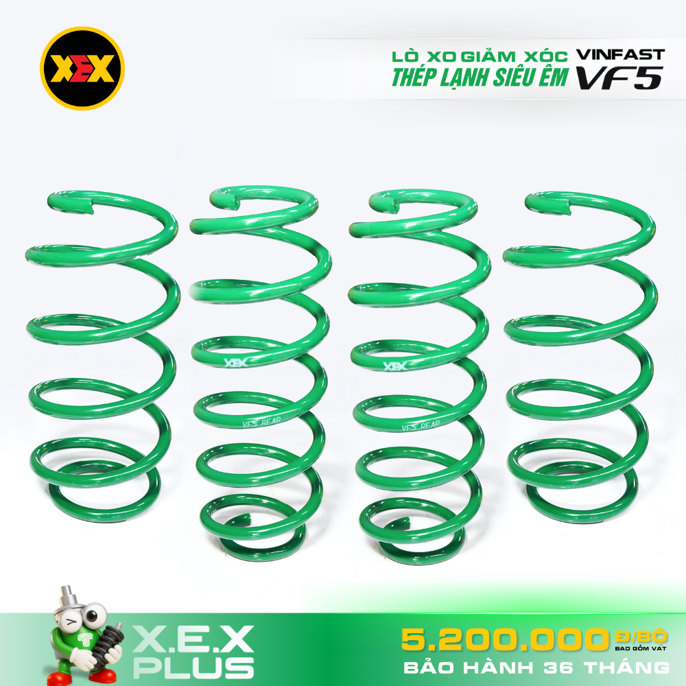 Lò xo giảm xóc Vinfast VF5 – X.E.X PLUS