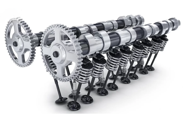 Trục cam ô tô là bộ phận cơ khí thuộc hệ thống phân phối khí trong động cơ đốt trong