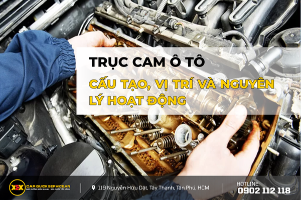 Trục cam ô tô: Cấu tạo, vị trí và nguyên lý hoạt động