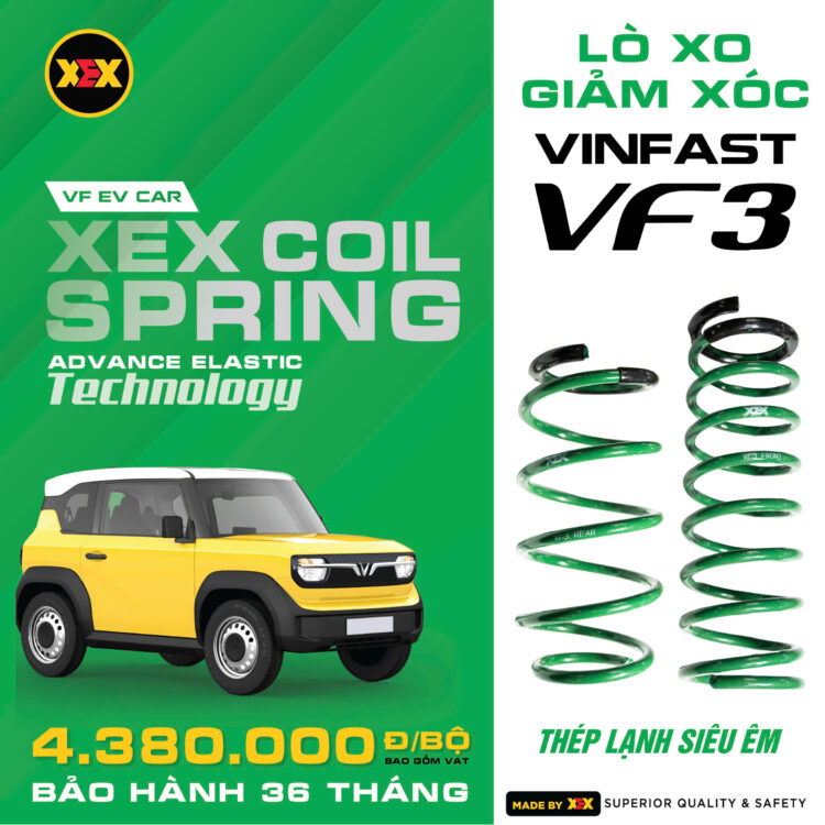 Lò xo giảm xóc Vinfast VF3 - X.E.X Coil Spring