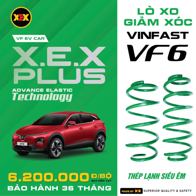Lò xo giảm xóc Vinfast VF6