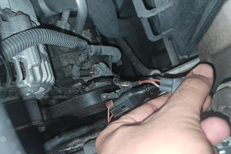 cảm biến trục khuỷu hư hỏng